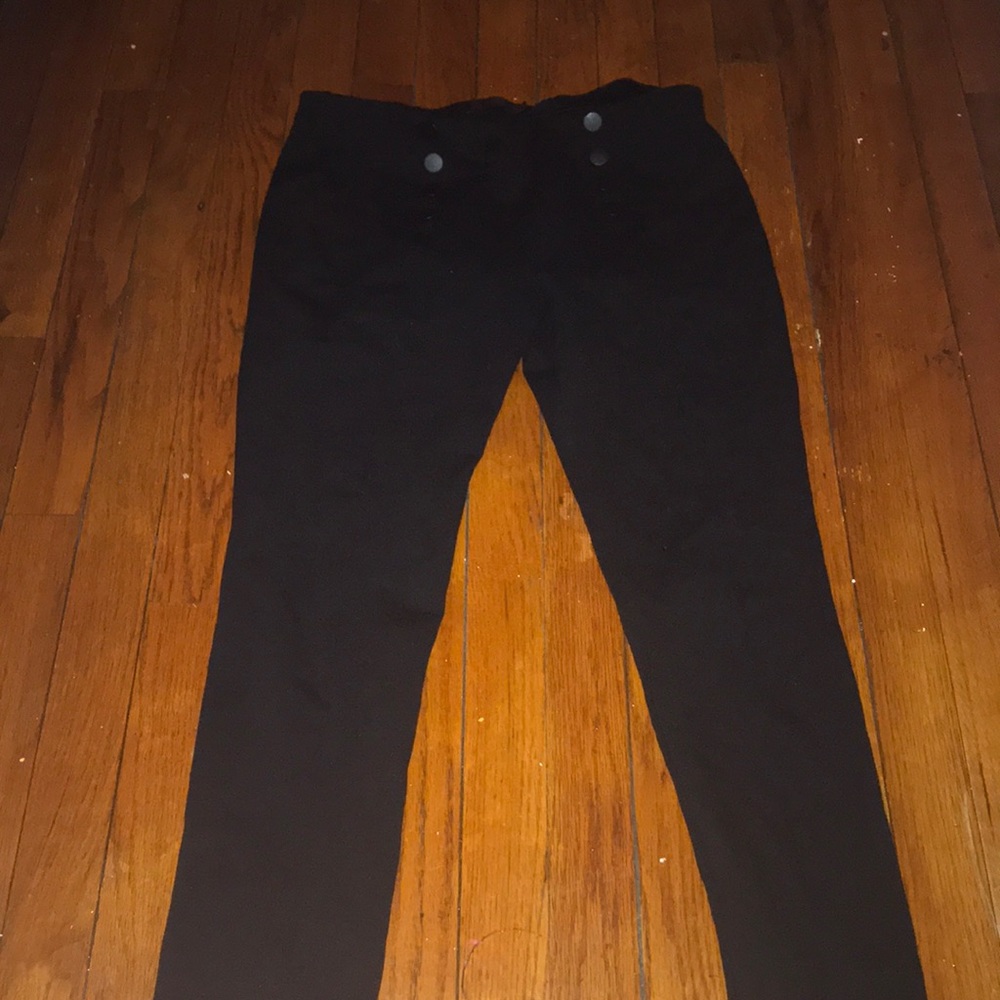 Black stretchy pants